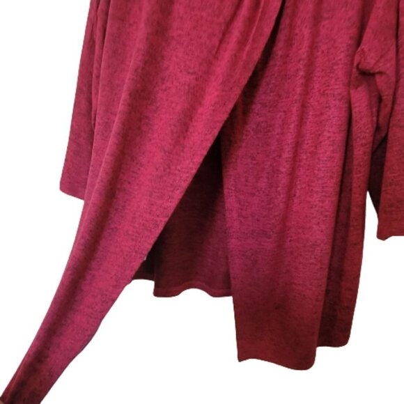 Bobeau open back long sleeve very soft sweater size small - Picture 4 of 5